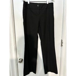 The Limited Cassidy Fit Pants Womens Sz 10 Regular Black Boot Cut Trousers NWT